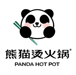 熊猫火锅徽标