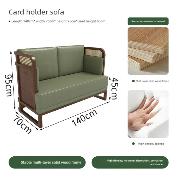 140cm restaurant sofa dimensions