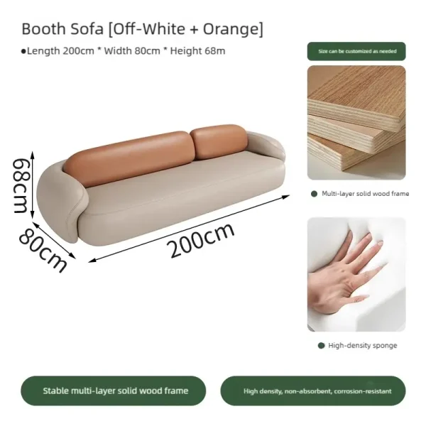 2m lobby sofa dimension