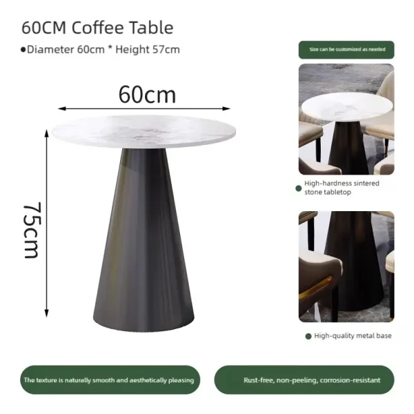 60cm hotel lobby table dimensions