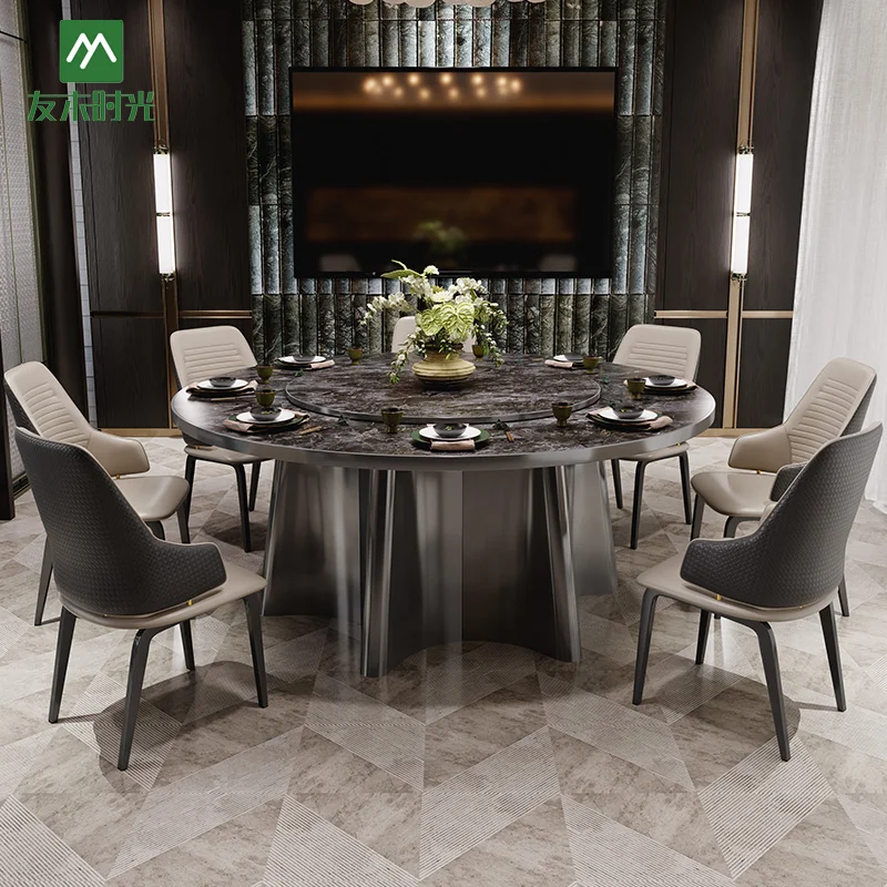 宴会电动圆桌套装 (1)