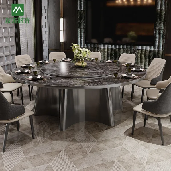 banquet electric round table set (3)
