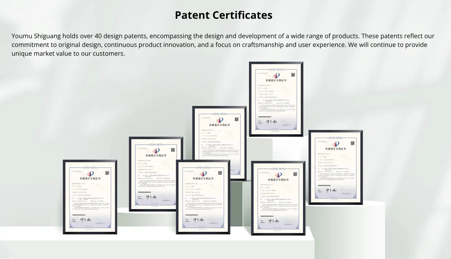 commercial furniture appearance patents