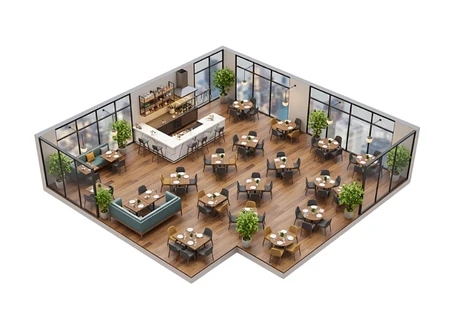 commercial space layout