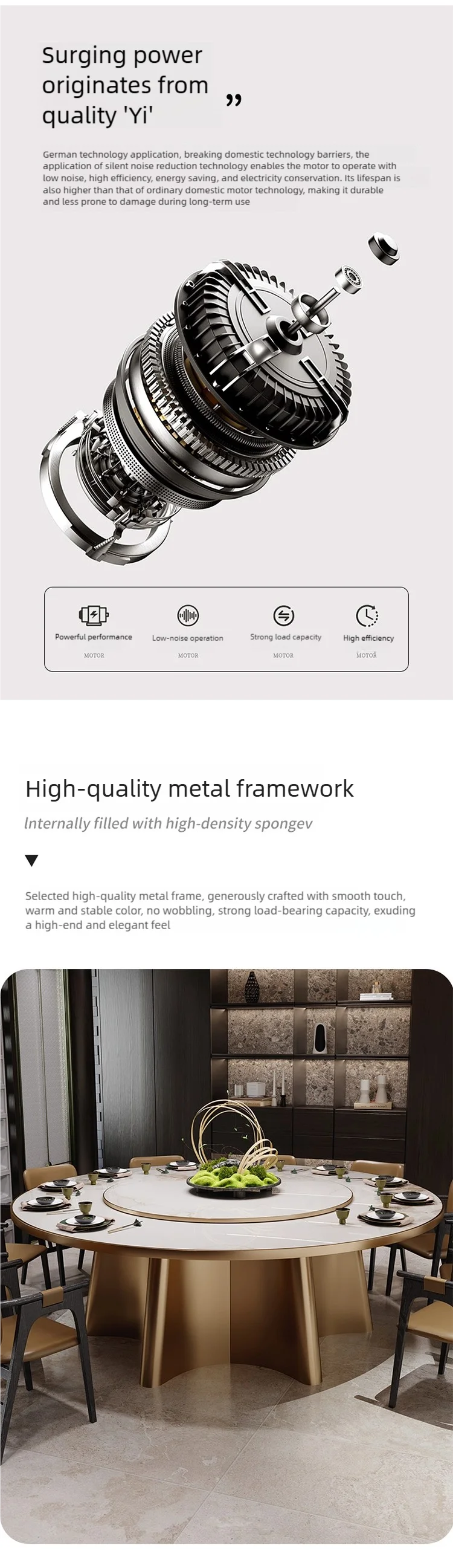 detalhes do conjunto de mesa de jantar redonda de hotel (4)