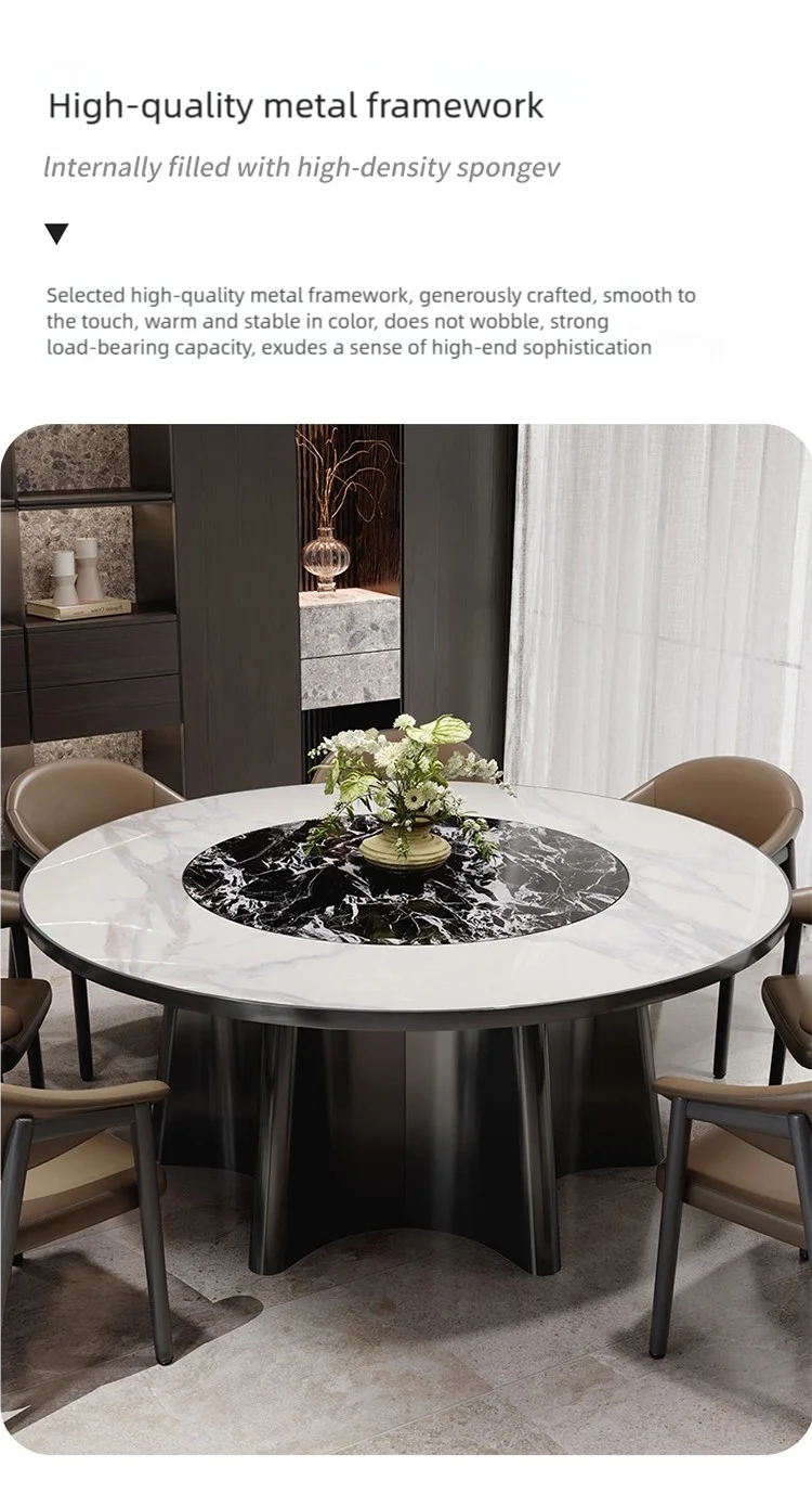 酒店圆桌套装的详细资料 (5)