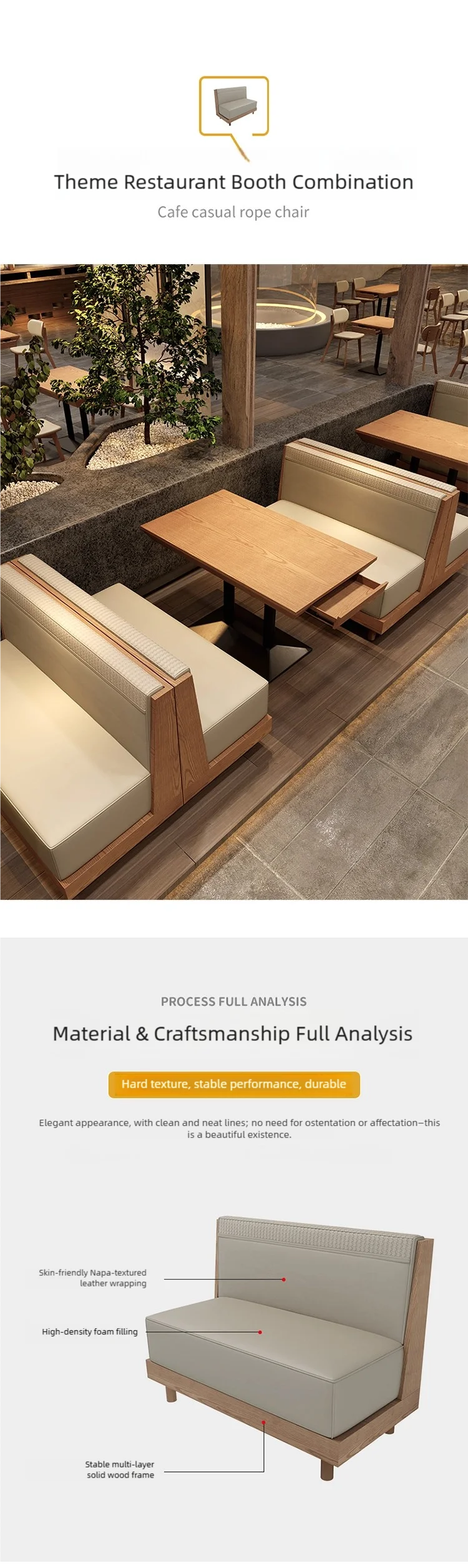 details of restaurant table and chair set (1)