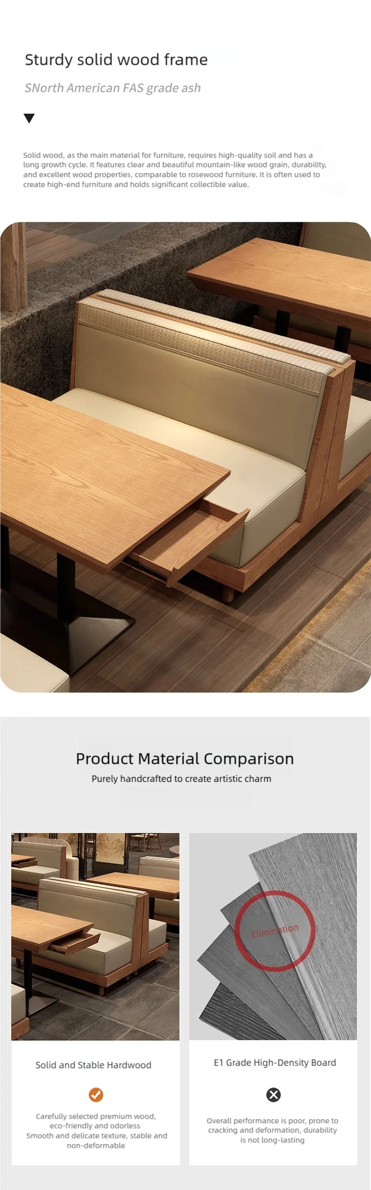 details of restaurant table and chair set (2)