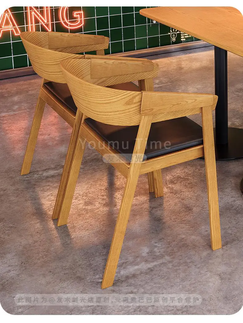 details of restaurant table and chair set (6)