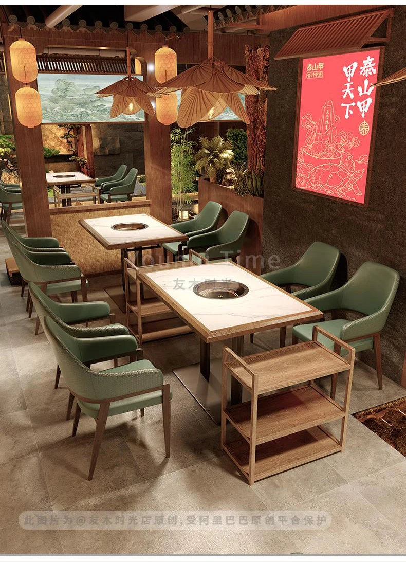 hot pot restaurant furniture details (2)