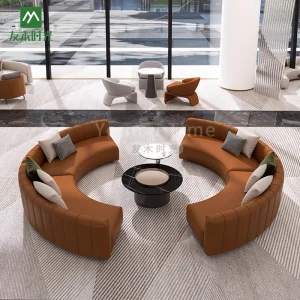 大堂组合式接待沙发套装 (1)