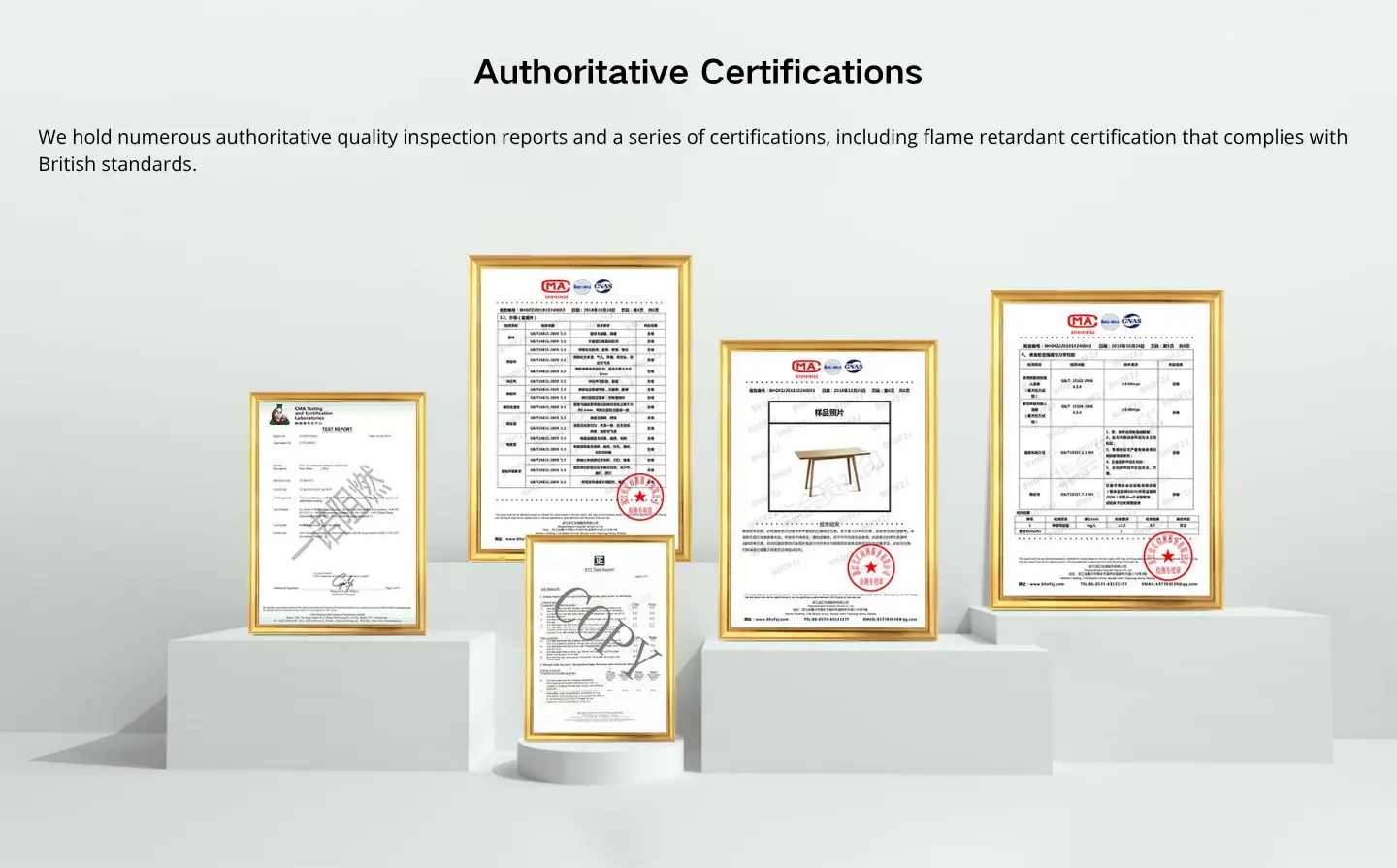 quality inspection reports