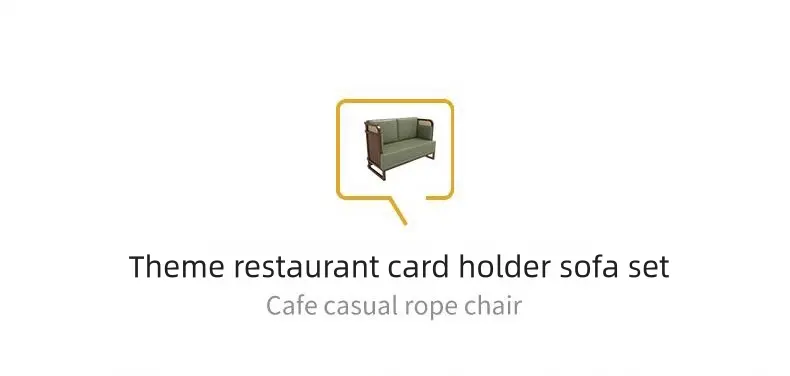 restaurant booth sofa details(1)
