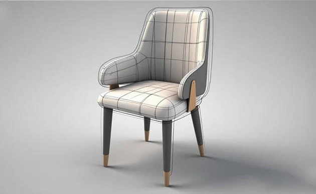 restaurant furniture 3d design display