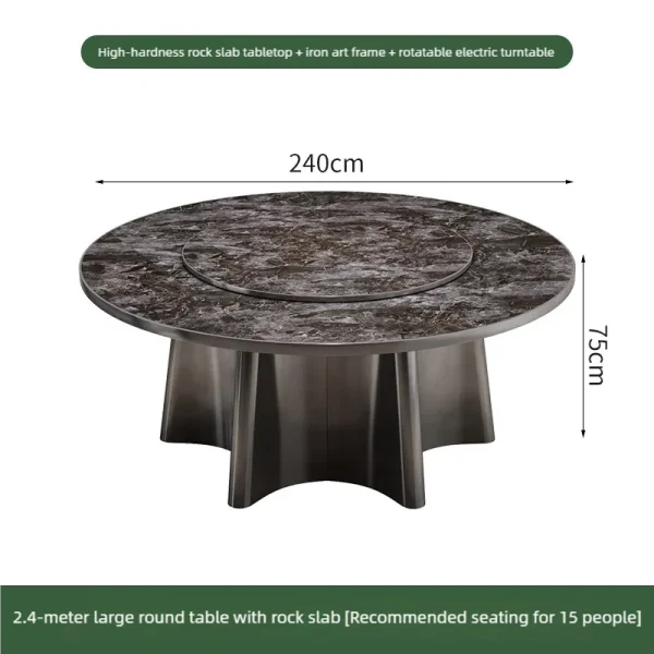 Wholesale Banquet Hall Furniture – Commercial Banquet Electric Round Table Set