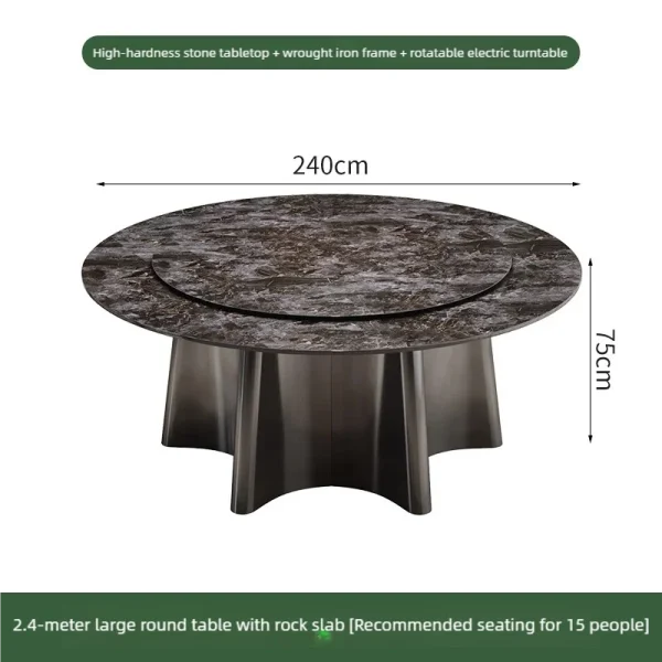 Wholesale Banquet Hall Furniture – Commercial Banquet Electric Round Table Set