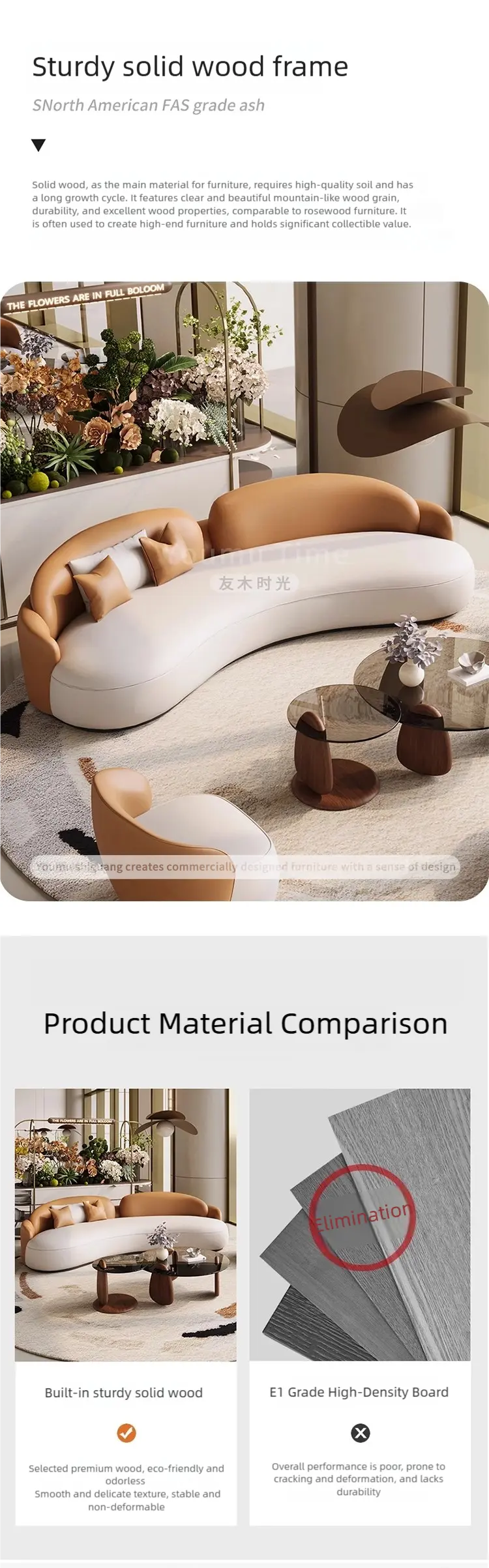 u-shaped leisure sofa set (2)