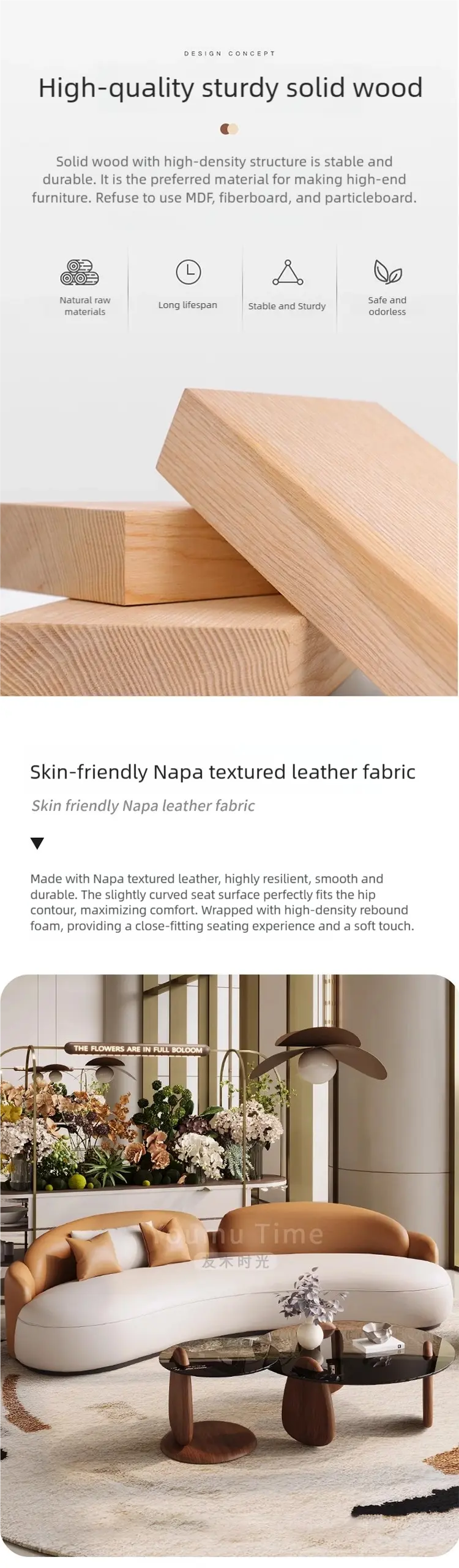 u-shaped leisure sofa set (3)