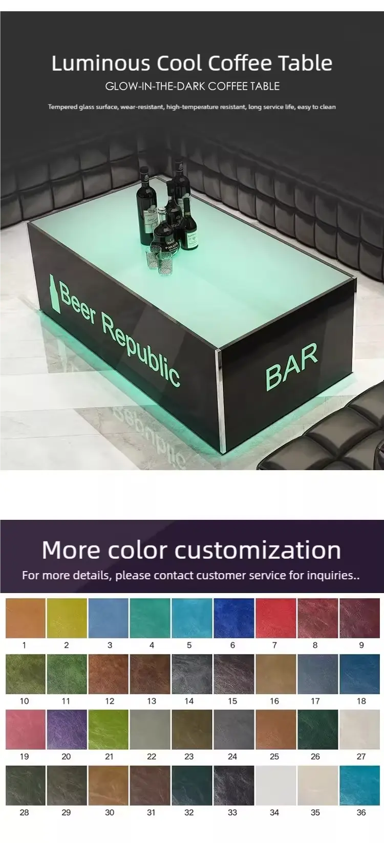 wholesale KTV bar furniture set details (5)