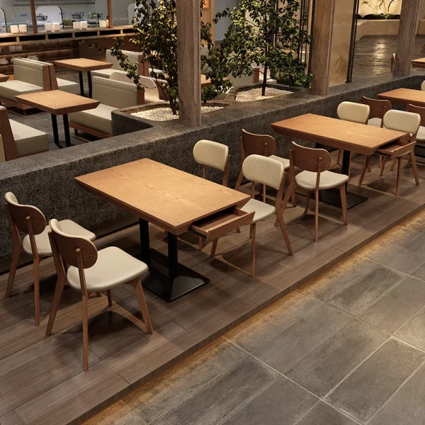 wholesale restaurant table and chair sets (4)