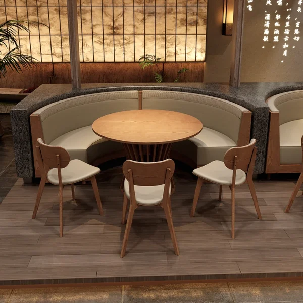 wholesale restaurant table and chair sets (5)