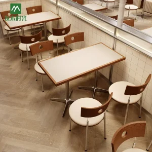 wholesale restaurant table and chiar set (1)