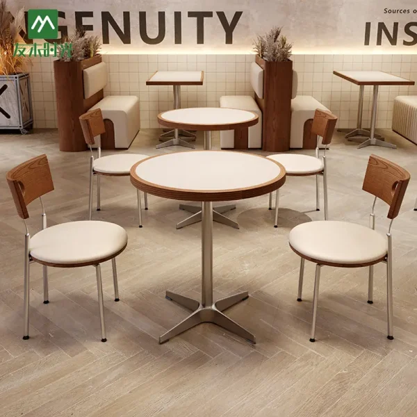wholesale restaurant table and chiar set (4)