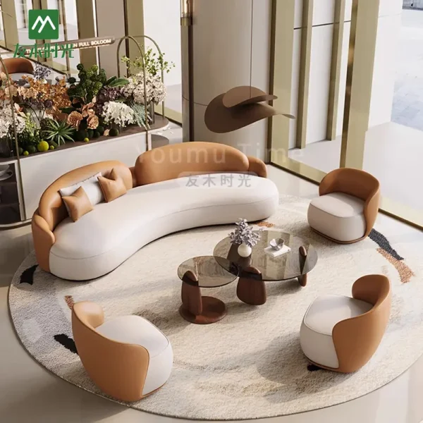 wholesale u-shaped sofa set (3)