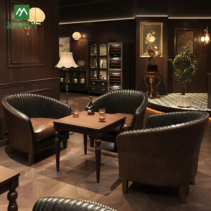 Wholesale Vintage Pub Table and Chair Sets, Bulk Pub Furniture for Sale - 图片 6