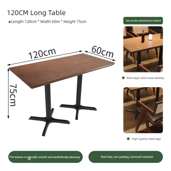 120×60cm pub table (1)