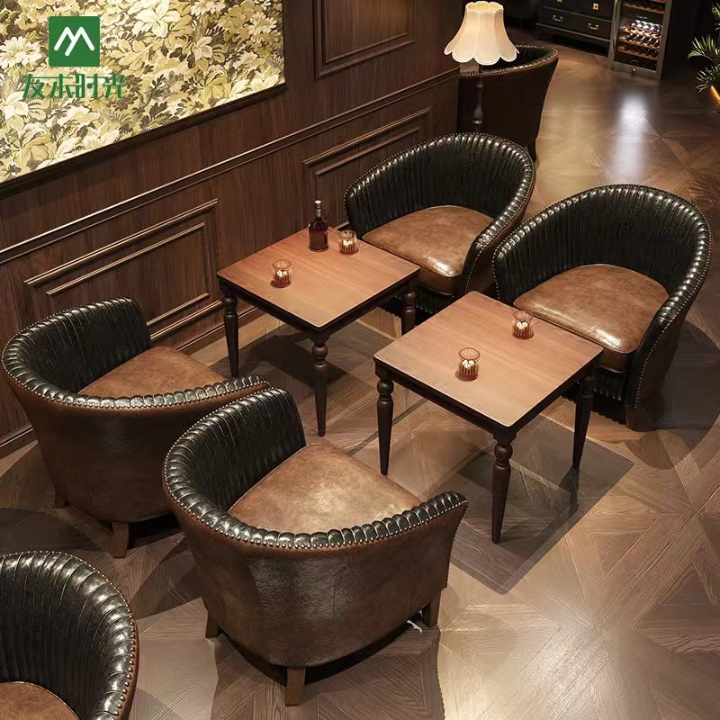 Wholesale Vintage Pub Table and Chair Sets, Bulk Pub Furniture for Sale - 图片 4