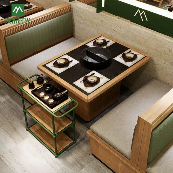 Wholesale Southeast Asian Style Hot Pot Restaurant Tables and Chairs