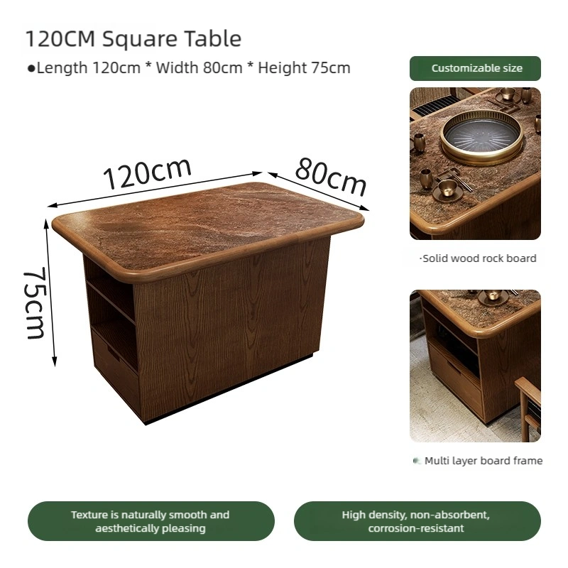 Wholesale Hot Pot Tables and Chairs in Retro Style — изображение 12