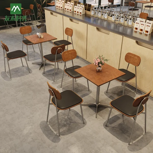 Wholesale Modern Minimalist Cafe Table with Chair - Source Manufacturer and Supplier