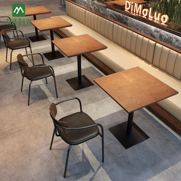 Wholesale Retro Music Restaurant & Cafe Furniture – Includes Tables, Chairs, and Booth Sofas