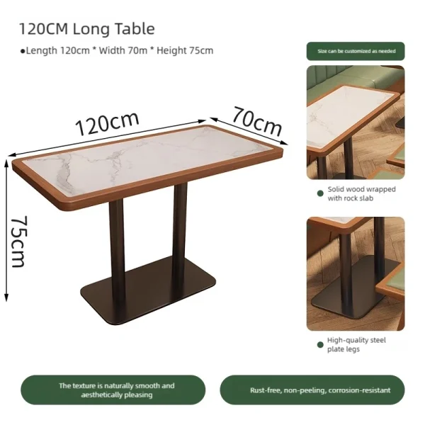 Wholesale Thai-style Restaurant Tables, Chairs, and Booth Sets for Commercial Restaurants