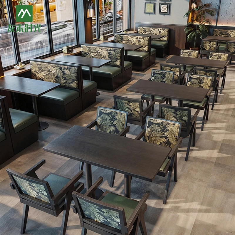 Restaurant Furniture Supplier – Wholesale High-end Luxury Restaurant Tables, Chairs, and Semi-Circular Booth Sofas - Imagen 2