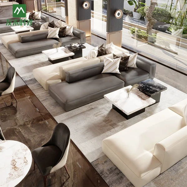 Factory Supply Commercial Lobby Furniture, Hotel Lobby Sofa and Chair Set – Purchase Directly from Our Factory