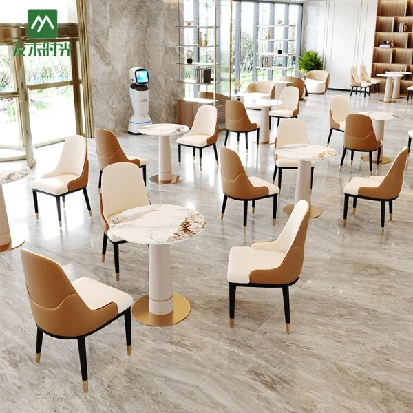 Wholesale Hotel Lobby Furniture - Sofa, Table, and Chair Sets Suitable for Hotel Lounge Areas.