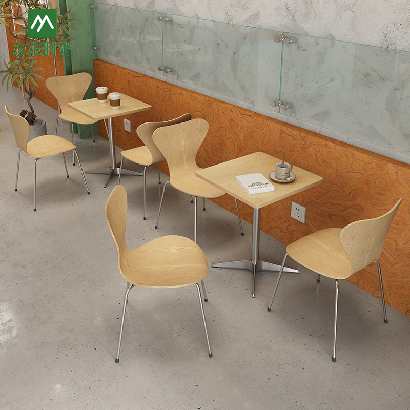 Wholesale High-quality Modern Minimalist Dining Table and Chair Sets for Restaurants and Cafes - Image 2