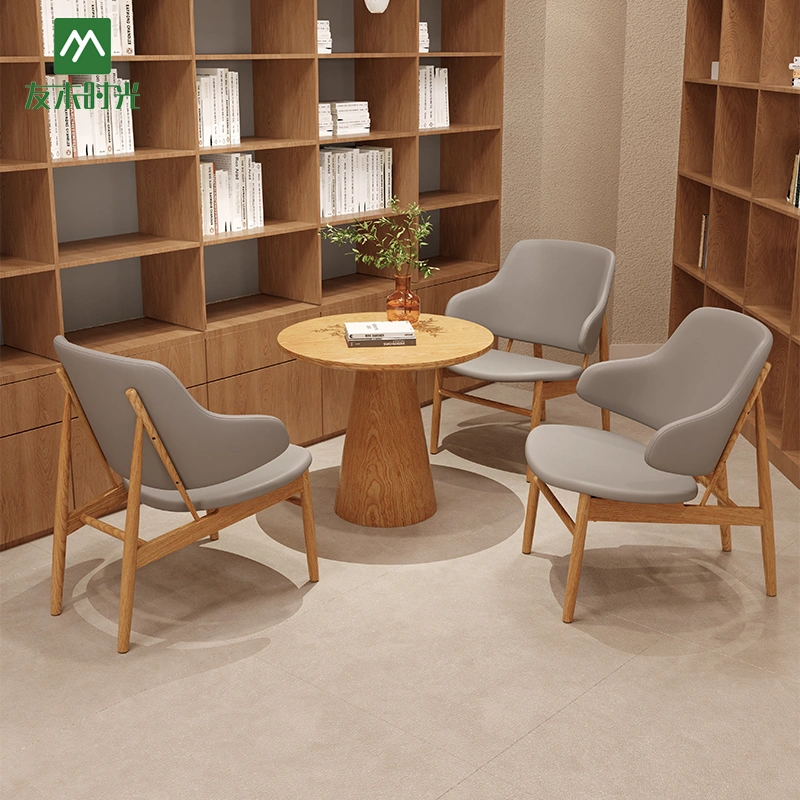 Wholesale Library Furniture – Customizable Semi-circular Booth Sofas and Tables and Chairs Available - Image 4