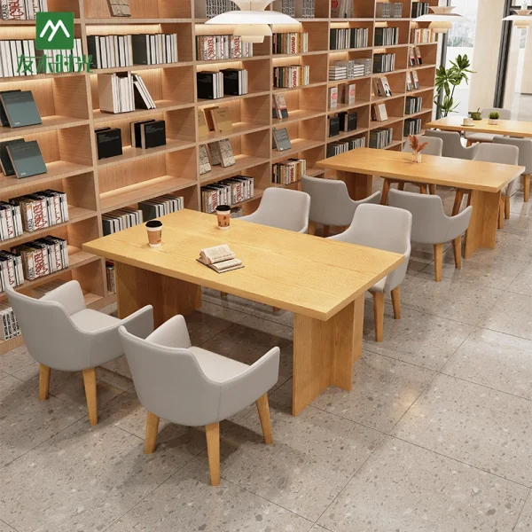 Wholesale Modern S-Shape Curved Sofa Set for Library, Bookstore