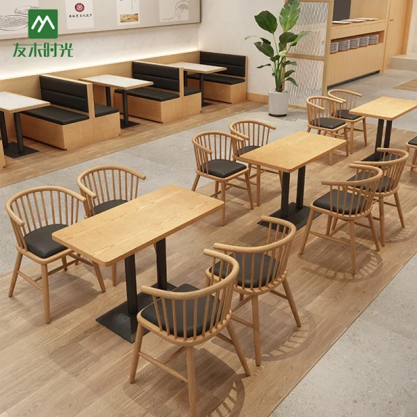 Wholesale Table and Chair Sets for Fast Food and Casual Dining Restaurants