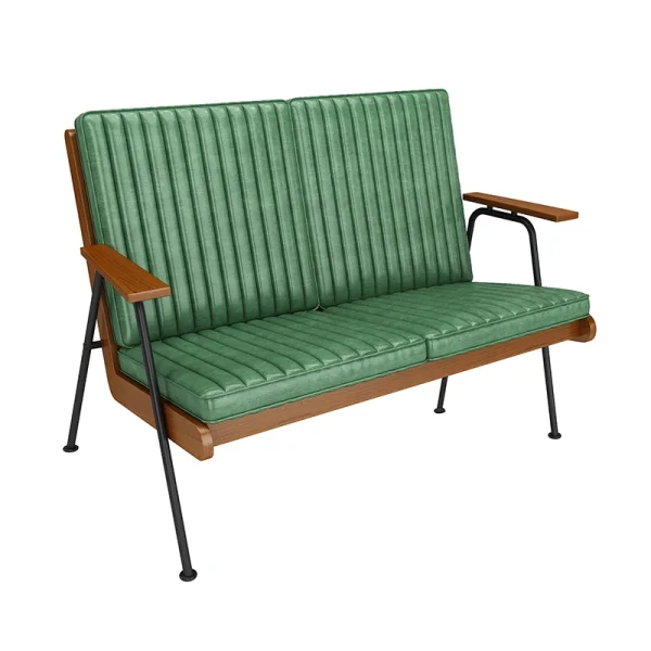 Wholesale Coffee Shop Lounge Table and Chair Sets - Metal + Multi-Layer Plywood Frame Material