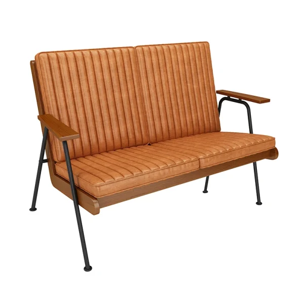 Wholesale Coffee Shop Lounge Table and Chair Sets - Metal + Multi-Layer Plywood Frame Material