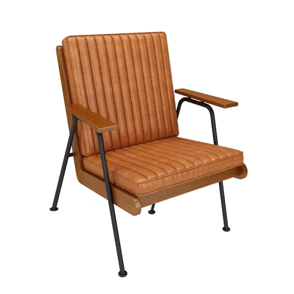 Wholesale Coffee Shop Lounge Table and Chair Sets - Metal + Multi-Layer Plywood Frame Material