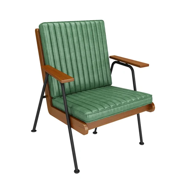 Wholesale Coffee Shop Lounge Table and Chair Sets - Metal + Multi-Layer Plywood Frame Material