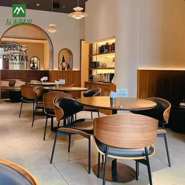 Wholesale Cafe and Casual Restaurant Tables and Chairs – Metal Frame Table and Chair Sets, Vintage Style, Customizable.