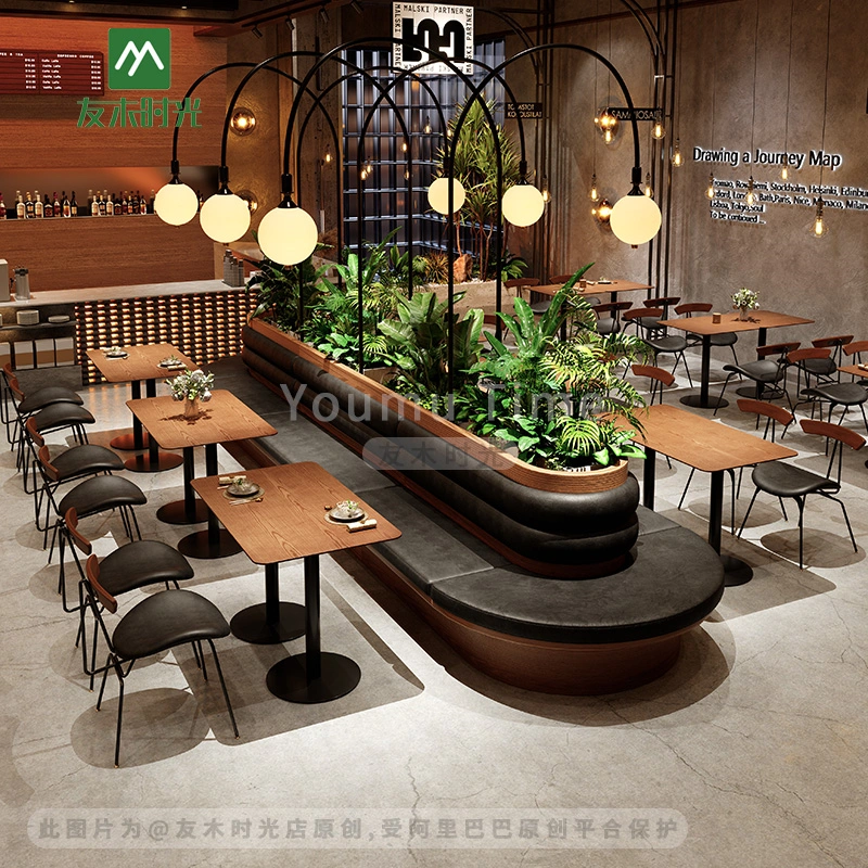 Wholesale Modern Industrial Style Cafe Table and Chair Sets - 画像 (4)
