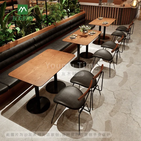 Wholesale Casual Restaurant & Cafe Table and Chair Sets – Includes Durable Tables, Chairs, and Booth Sofas